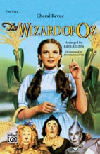 The Wizard of Oz Two-Part choral sheet music cover